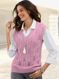 Débardeur en tricot 50% coton