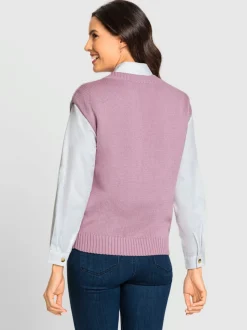 Débardeur en tricot 50% coton