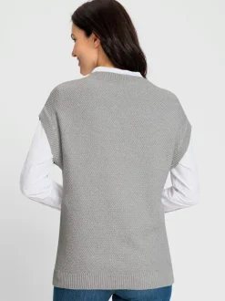 Débardeur en tricot coton issu de l’agriculture biologique