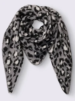 Foulard joli motif léopard