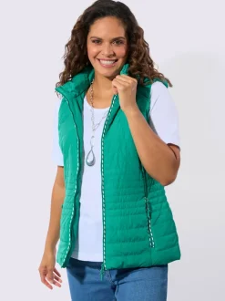 Gilet à capuche capuche amovible