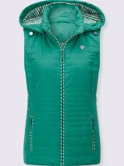 Gilet à capuche capuche amovible