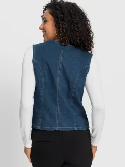Gilet en jean qualité coton