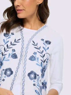 Gilet en jean qualité twill