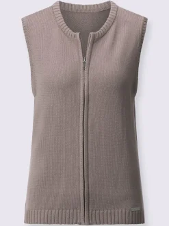 Gilet en tricot 50% coton