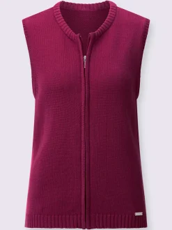 Gilet en tricot 50% coton