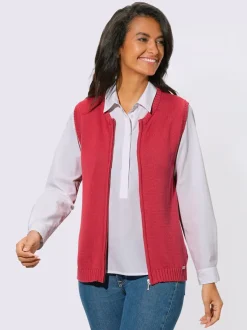 Gilet en tricot 50% coton