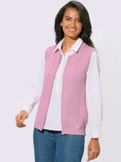 Gilet en tricot 50% coton