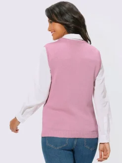 Gilet en tricot 50% coton