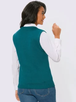 Gilet en tricot 50% coton