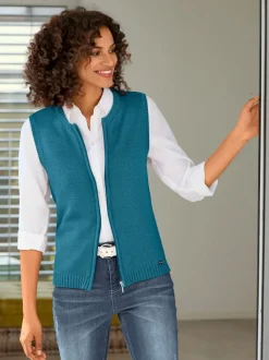 Gilet en tricot 50% coton