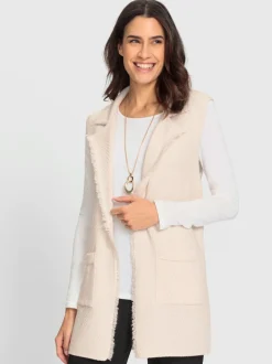 Gilet en tricot 50% coton