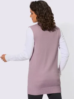 Gilet en tricot 50% coton