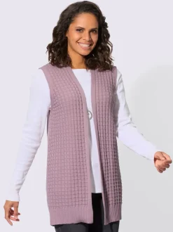 Gilet en tricot 50% coton