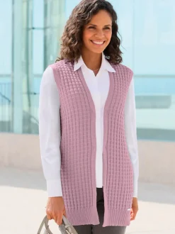 Gilet en tricot 50% coton