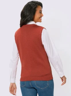 Gilet en tricot 50% coton