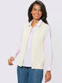 Gilet en tricot 50% coton