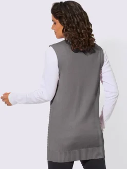 Gilet en tricot 50% coton