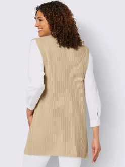 Gilet en tricot pur coton
