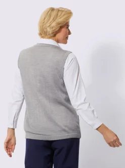 Gilet en tricot toucher doux et agréable