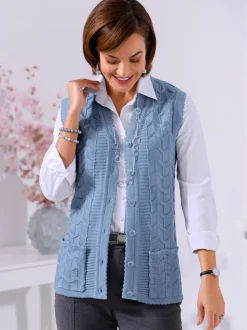 Gilet en tricot toucher très doux