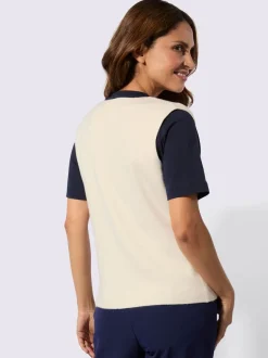 Gilet en tricot 50% viscose (ecovero)