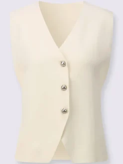 Gilet en tricot 50% viscose (ecovero)