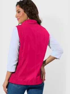 Gilet fronces affinantes