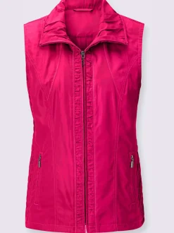 Gilet fronces affinantes