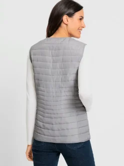 Gilet matelassé brillance discrète