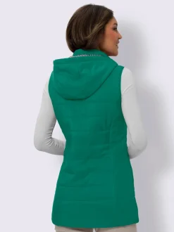 Gilet matelassé doublée et matelassée