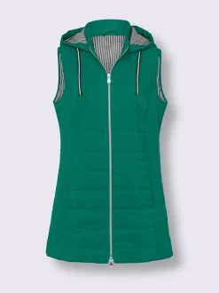 Gilet matelassé doublée et matelassée