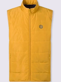 Gilet matelassé doublure contrastée