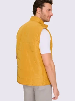 Gilet matelassé doublure contrastée