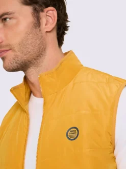 Gilet matelassé doublure contrastée