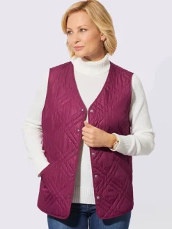 Gilet matelassé facile à assortir pour la mi-saison