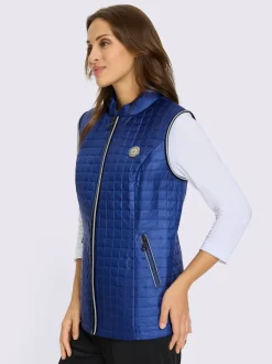 Gilet matelassé légèrement ouaté