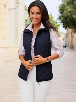 Gilet matelassé microfibre douce