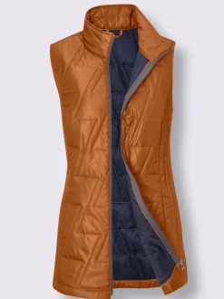 Gilet matelassé piquage affinant