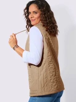 Gilet matelassé piquage élégant