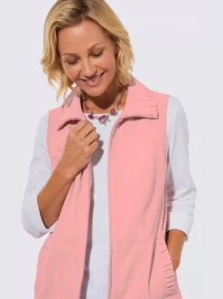 Gilet microfibre facile d'entretien