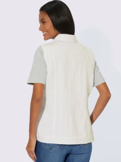 Gilet poche intérieure à bouton