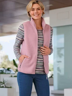 Gilet polaire en polaire douce et moelleuse