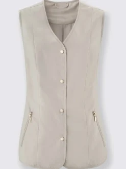 Gilet qualité microfibre douce