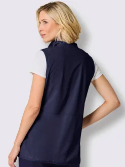 Gilet technique déperlant et coupe-vent