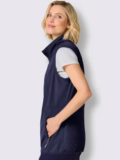 Gilet technique déperlant et coupe-vent