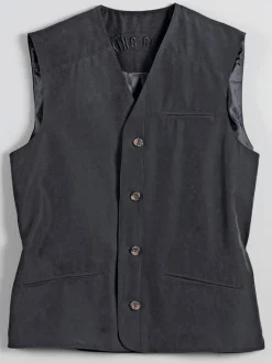 Gilet toucher velouté