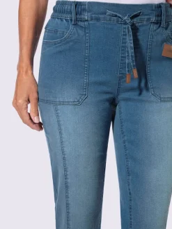 Jean 7/8 avec coton