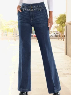 Jean bootcut ceinture