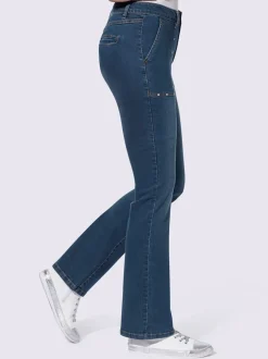 Jean bootcut denim doux